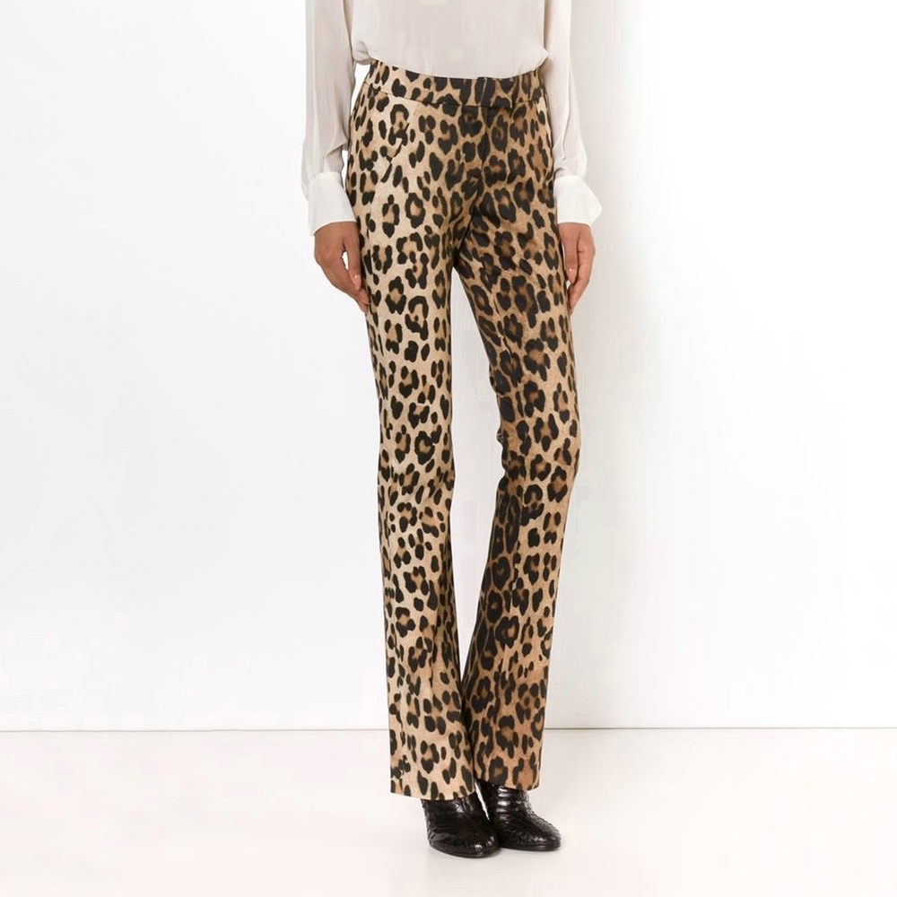 Altuzarra Animal Print Pants
